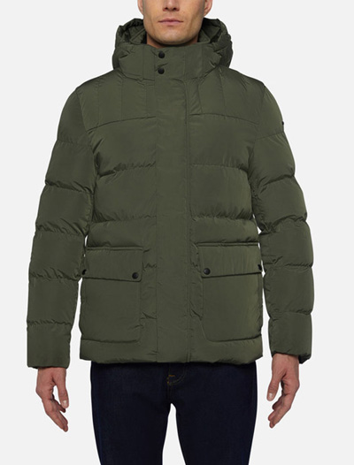 Hilstone short jacket talvitakki, Tummanvihreä