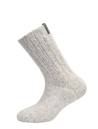 Nansen Wool Sock villasukat, Vaaleanharmaa