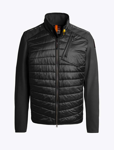 Jayden hybrid jacket hybridi takki, Musta