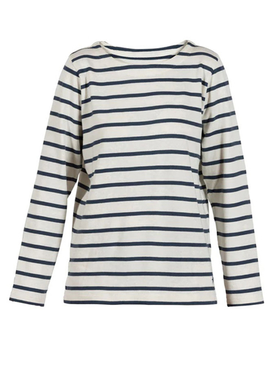 Donna striped LS Blouse