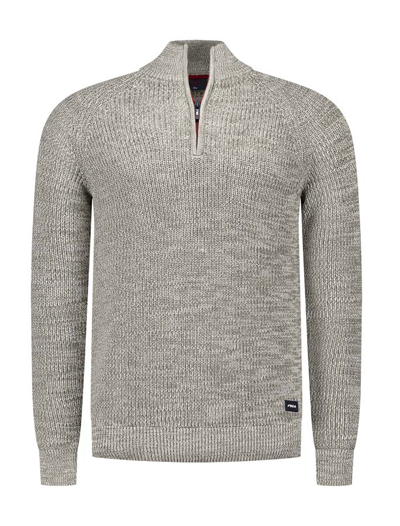 Pullover Half Zip Knit neule
