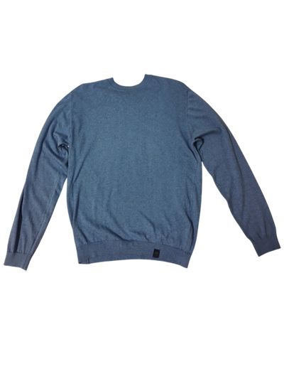 Crewneck Pullover puuvillaneule