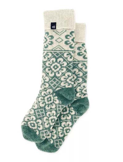 Holiday wool sock villasukka