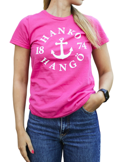 Hanko Hangö t-shirt naisten t-paita Heliconia