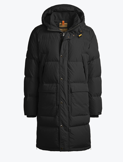 Long Bear M Hooded Down untuvatakki, Musta