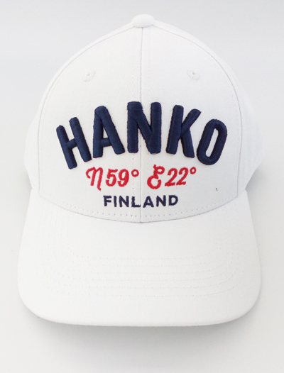 Hanko Collection: Hanko lippis, Valkoinen