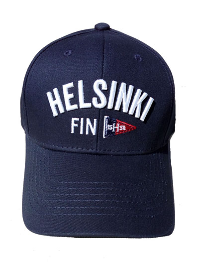 Helsinki Cap lippis, Tummansininen