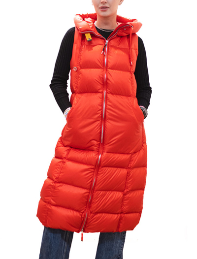 Elver down vest sample untuvaliivi mallikappale