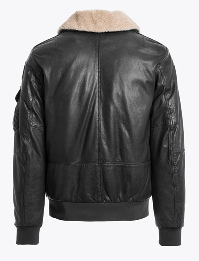 Josh Leather Bomber Jacket nahkatakki