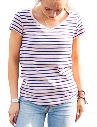 Lily Classic Striped T-paita