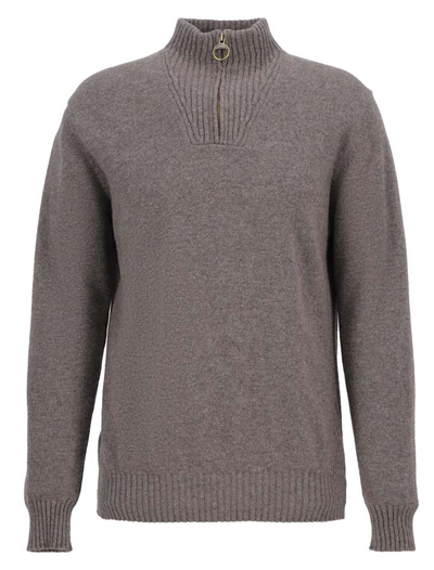 Essential Lambswool Half Zip villaneule