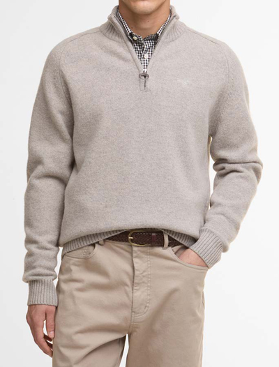 Grangetown Half zip Knit villaneule