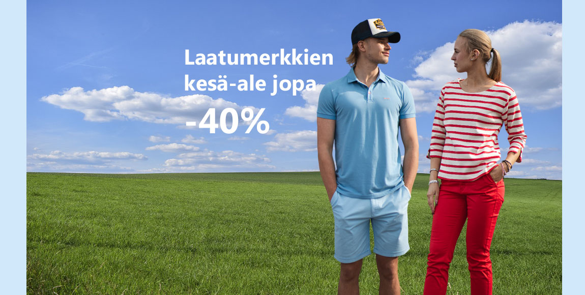 Kesäale on nyt käynnissä!